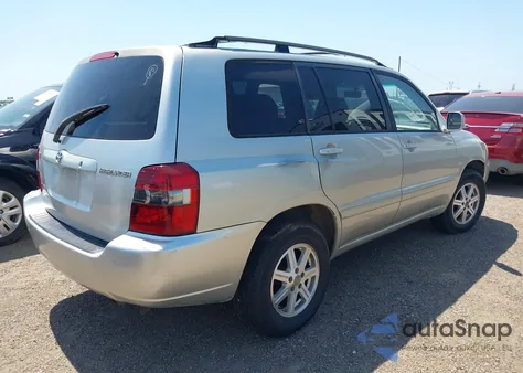 2005 Toyota Highlander V6 из США, поврежденный, VIN JTEGP21A450063635